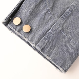Prada Distressed Workwear Jacket Grey view 7