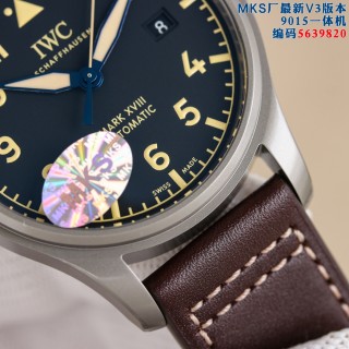 IWC Mark XVIII Titanium Automatic Watch – Black Dial view 4