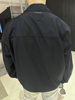 Stone Island Navy Overshirt Jacket view 8