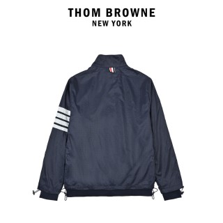 Thom Browne Double-Layer Casual Jacket Navy view 2