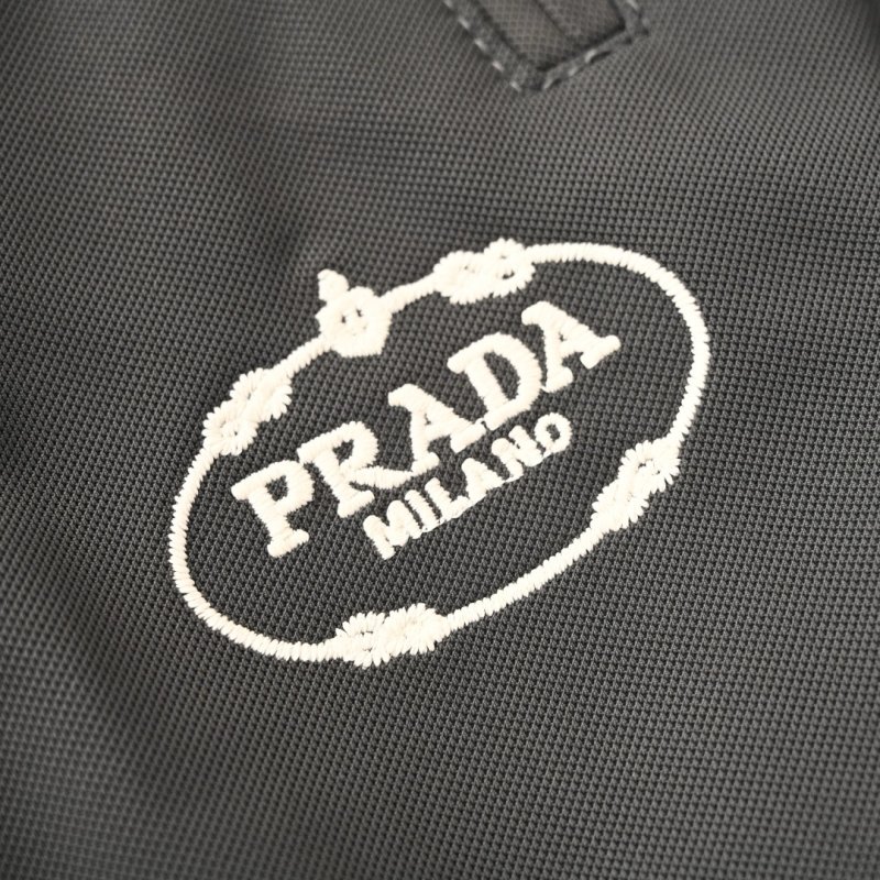 Prada Technical Nylon Trousers Black view