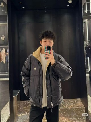 Moncler Cream Puffer Down Jacket view 4
