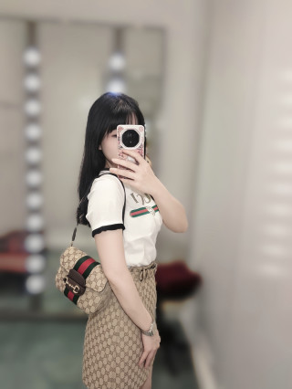 Gucci 1955 Horsebit Saddle Bag Beige view 6