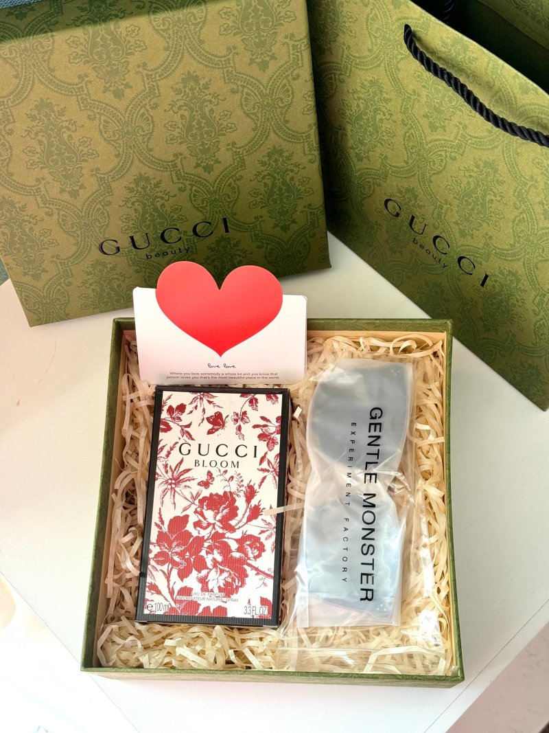 YSL Free Water & Rouge Volupté Lipstick Heart-Shaped Gift Set view