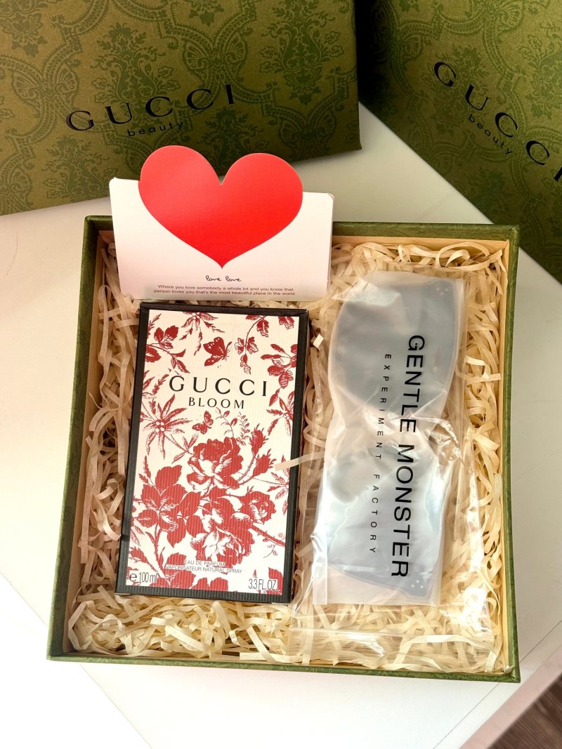 YSL Free Water & Rouge Volupté Lipstick Heart-Shaped Gift Set view