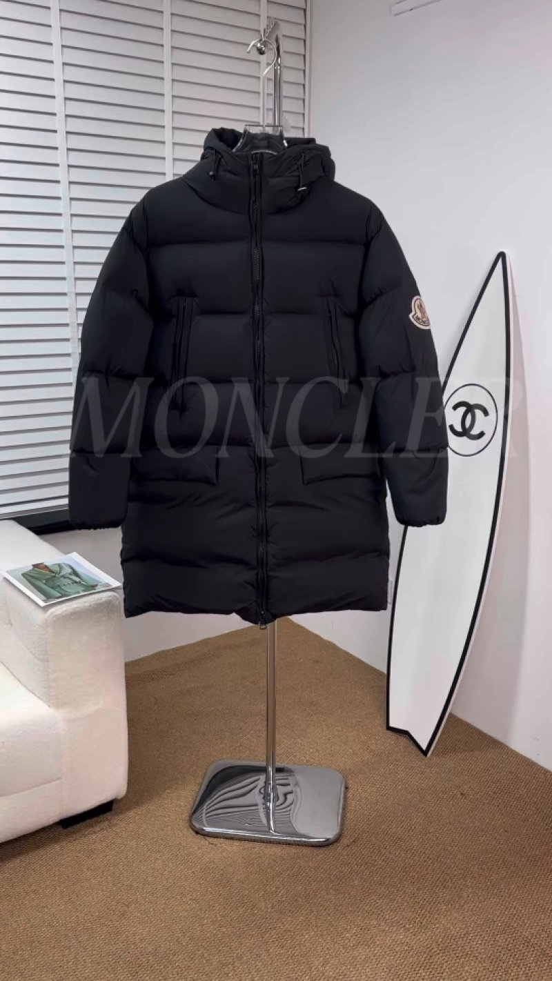 Moncler Black Puffer Down Jacket