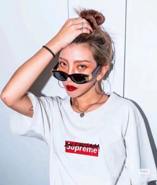 Supreme Box Logo White T-Shirt Women