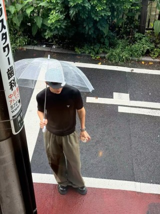 Prada Black Short Sleeve T-Shirt view 3