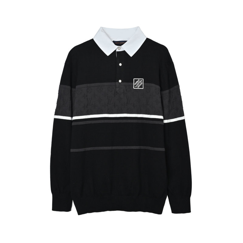 Black & White Varsity Cardigan Jacket view