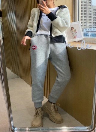 Canada Goose Grey Logo Sweatpants view 2