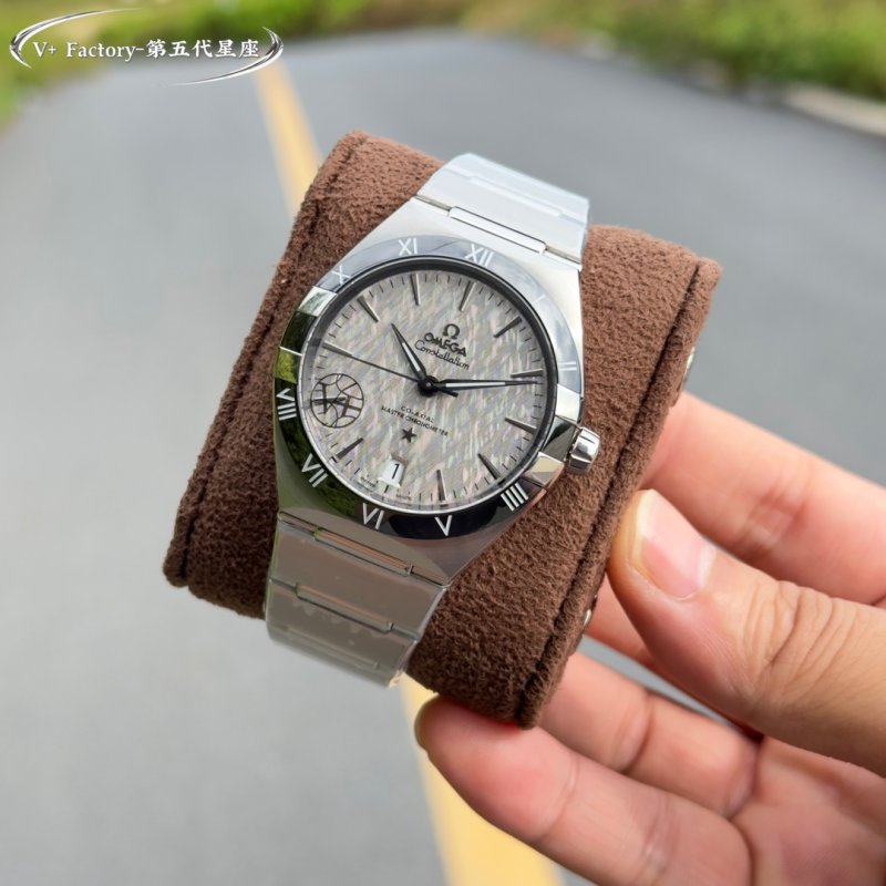 Omega Constellation 41mm Chronograph Steel Watch view