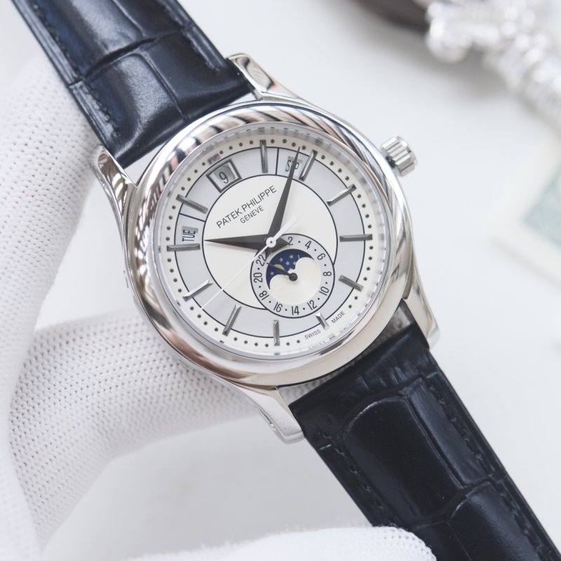 Patek Philippe Annual Calendar 41mm Green Dial Automatic Watch view