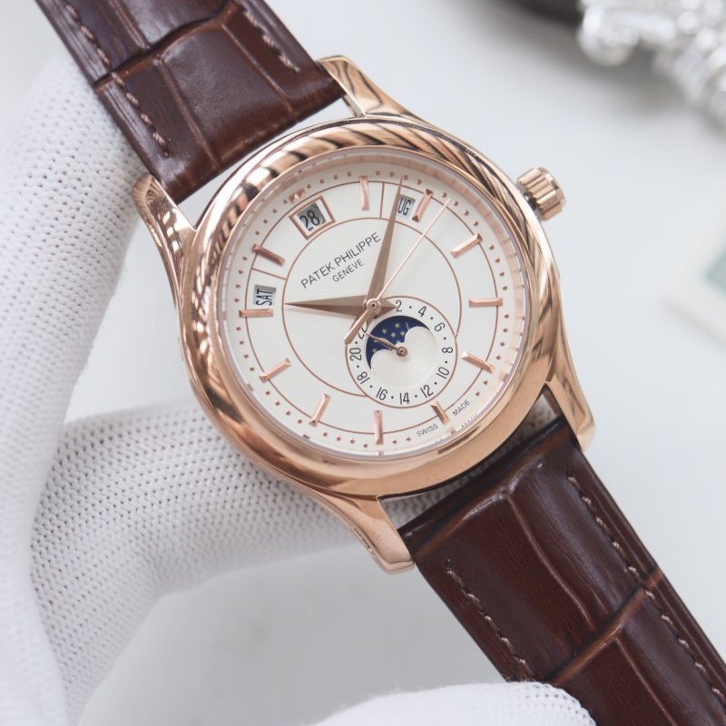 Patek Philippe Annual Calendar 41mm Green Dial Automatic Watch view