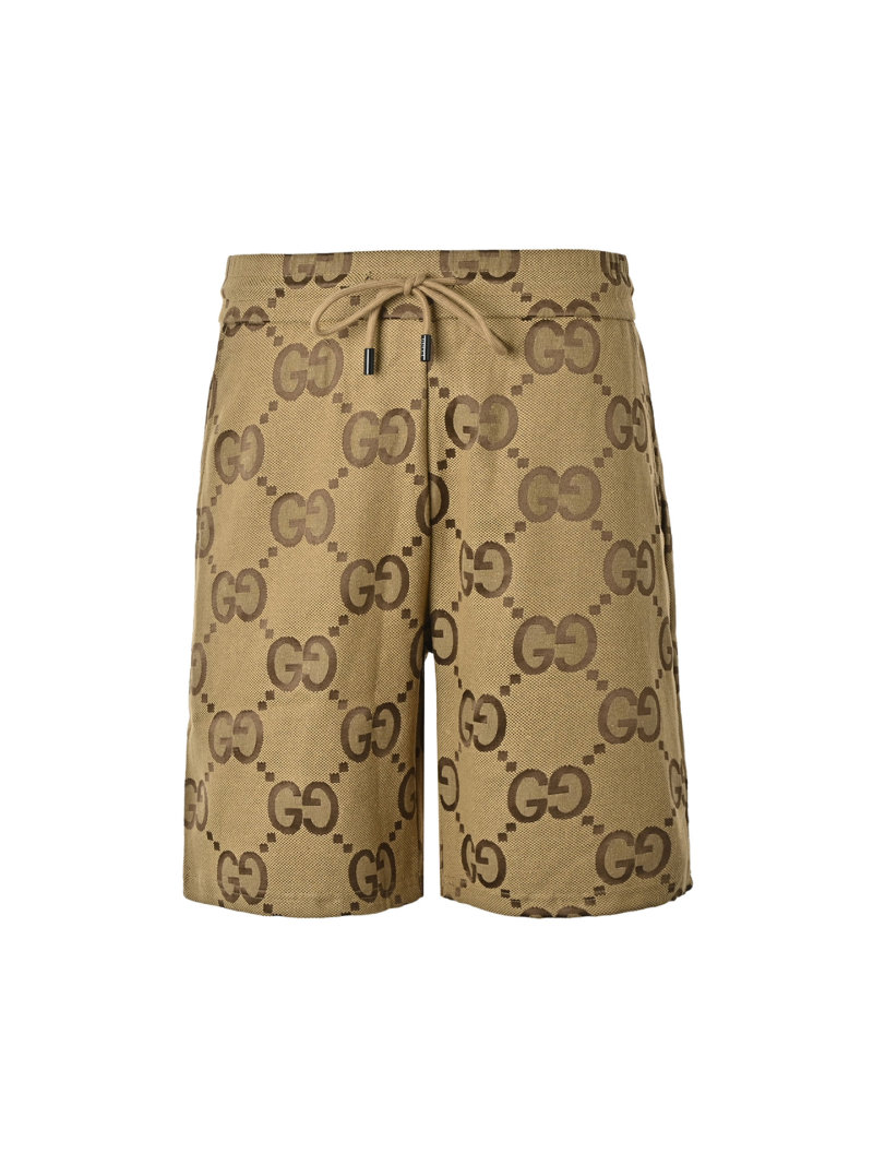 Gucci GG Monogram Beige Shorts view