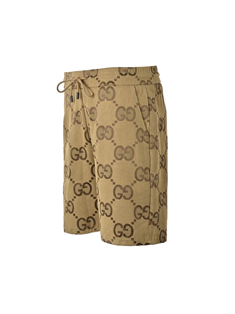 Gucci GG Monogram Beige Shorts view
