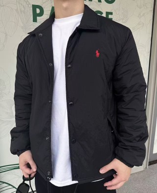 Polo Ralph Lauren Black Puffer Jacket view 1