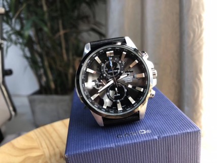 Casio EFR-303 Chronograph Black Dial Steel Watch view 2