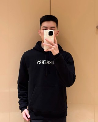 Burberry Black Logo Hoodie view 2