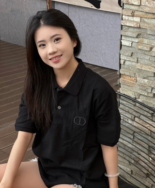 Fred Perry Women's Black Polo Shirt with Embroidered Logo view 2