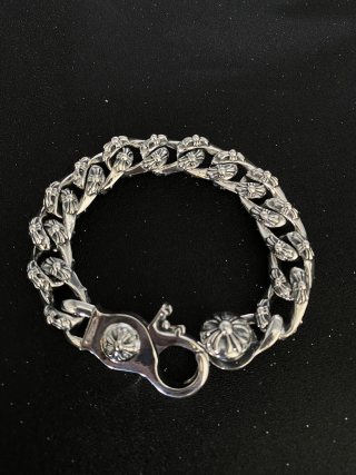 Chrome Hearts Cross Chain Bracelet Silver view 8
