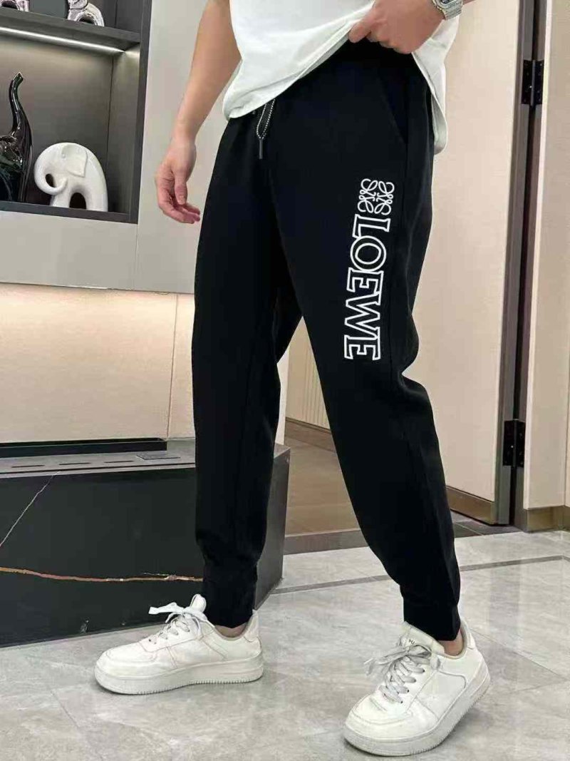Loewe Black Logo Jogger Pants view