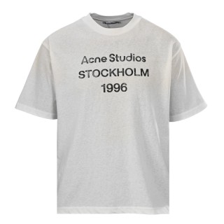 Acne Studios Stockholm 1996 Logo T-Shirt Light Grey view 1