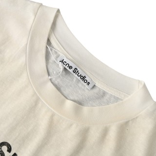 Acne Studios Stockholm 1996 Logo T-Shirt Light Grey view 4