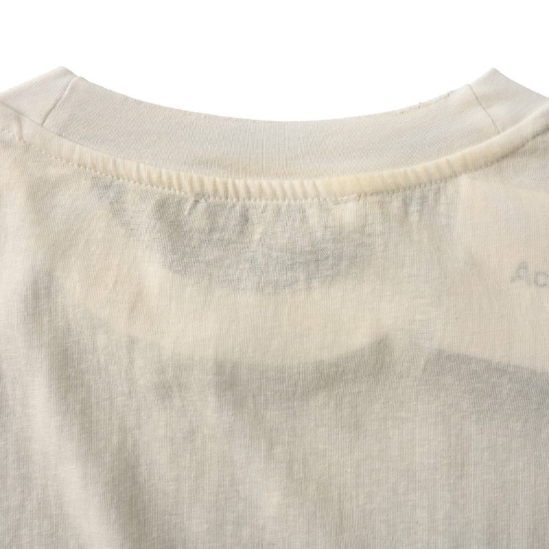 Cream Graphic Print Short Sleeve T-Shirt view