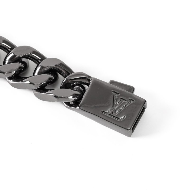 Louis Vuitton Monogram Chain Links Bracelet Silver view