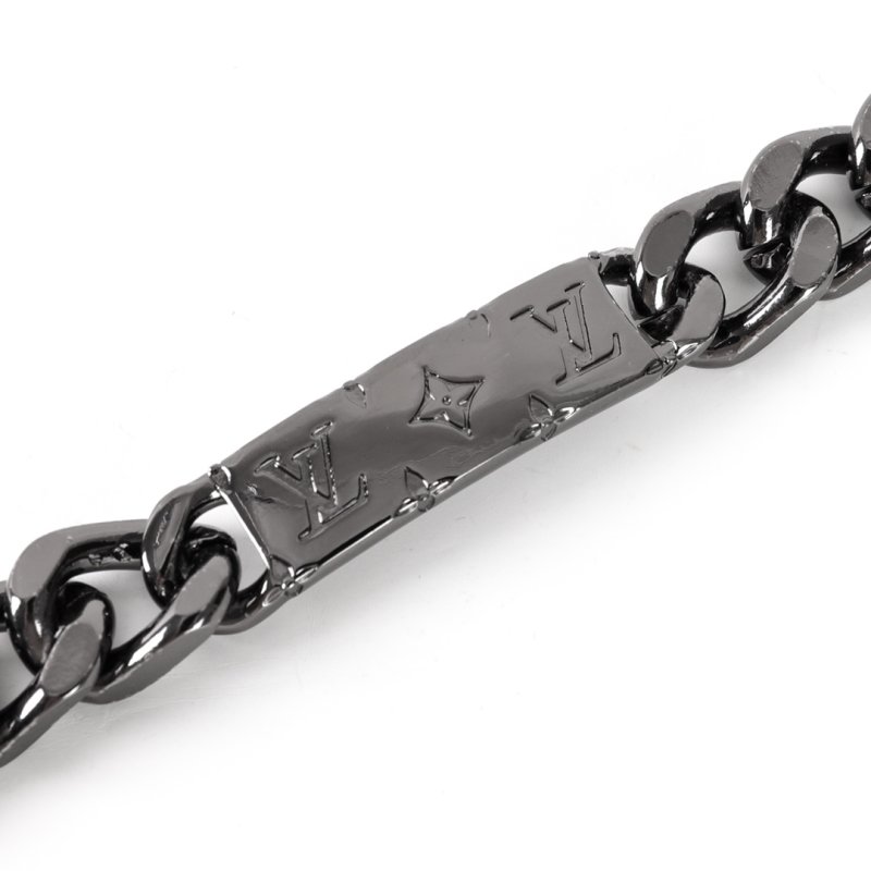 Louis Vuitton Monogram Chain Links Bracelet Silver view