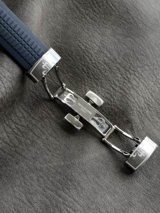 Patek Philippe Aquanaut 5168G Blue Dial Steel Watch view 8