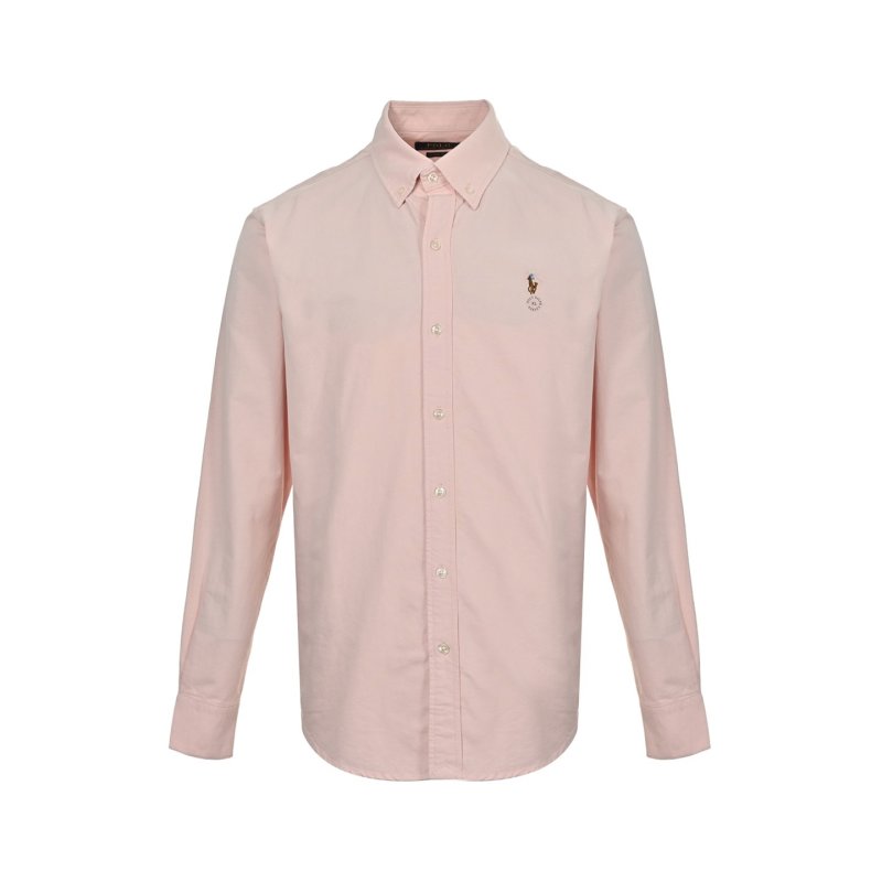 Ralph Lauren Classic Pink Oxford Button-Down Shirt view