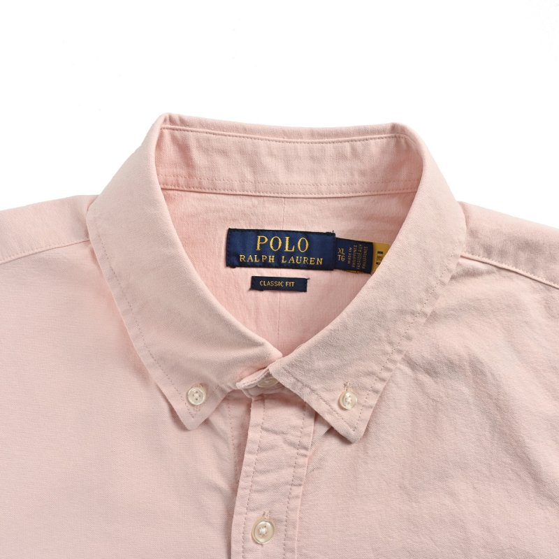 Ralph Lauren Classic Pink Oxford Button-Down Shirt view