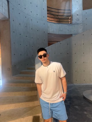 Polo Ralph Lauren White Crew Neck T-Shirt view 6