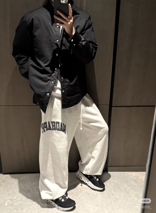 Black Oversized Button-Up Jacket view 7