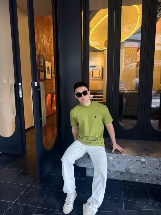 Essentials Fear of God T-Shirt Lime Green view 5