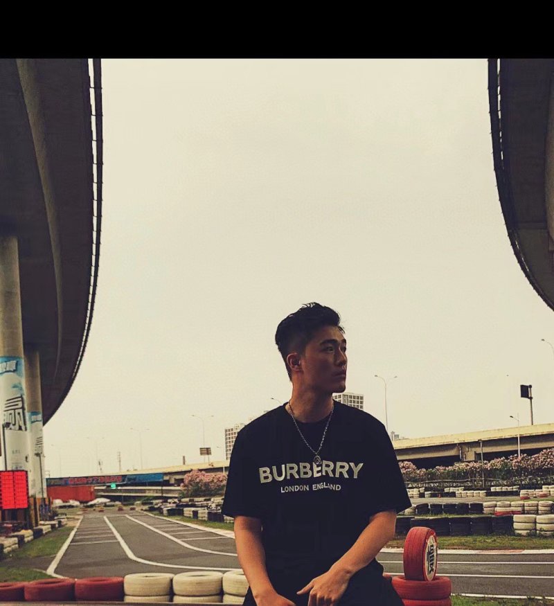 Burberry London England Black T-Shirt view
