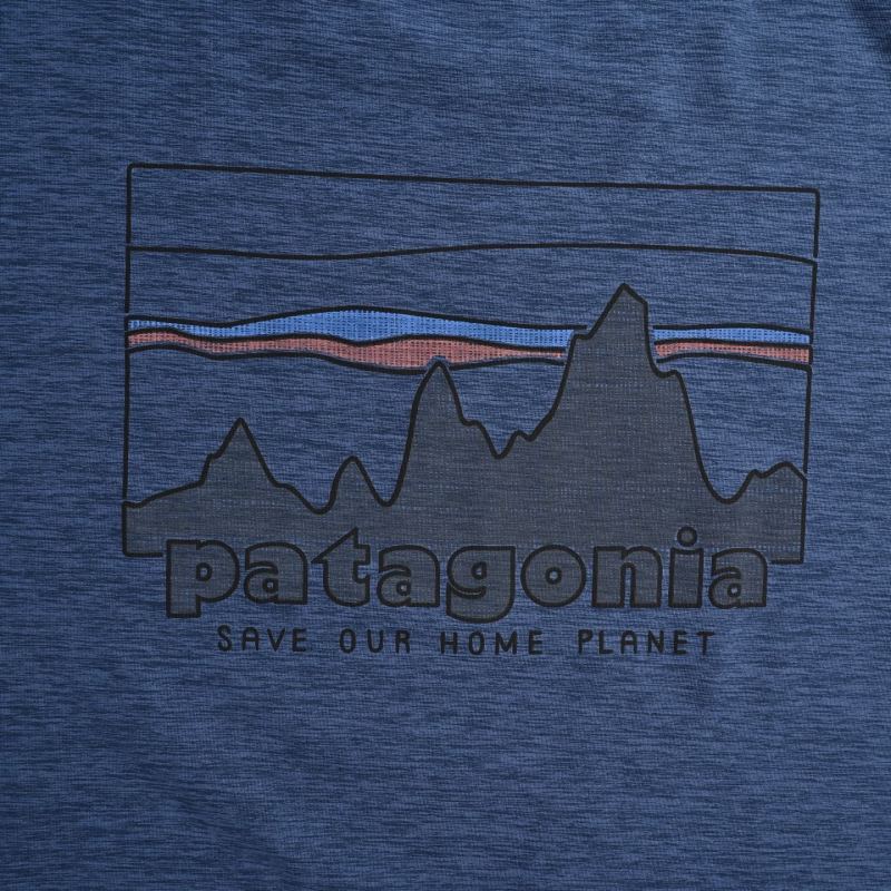 Navy Heather Crewneck Short Sleeve T-Shirt view