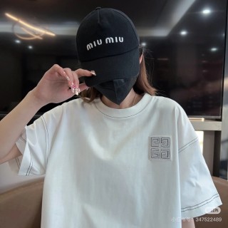 Givenchy Embroidered Logo White T-Shirt