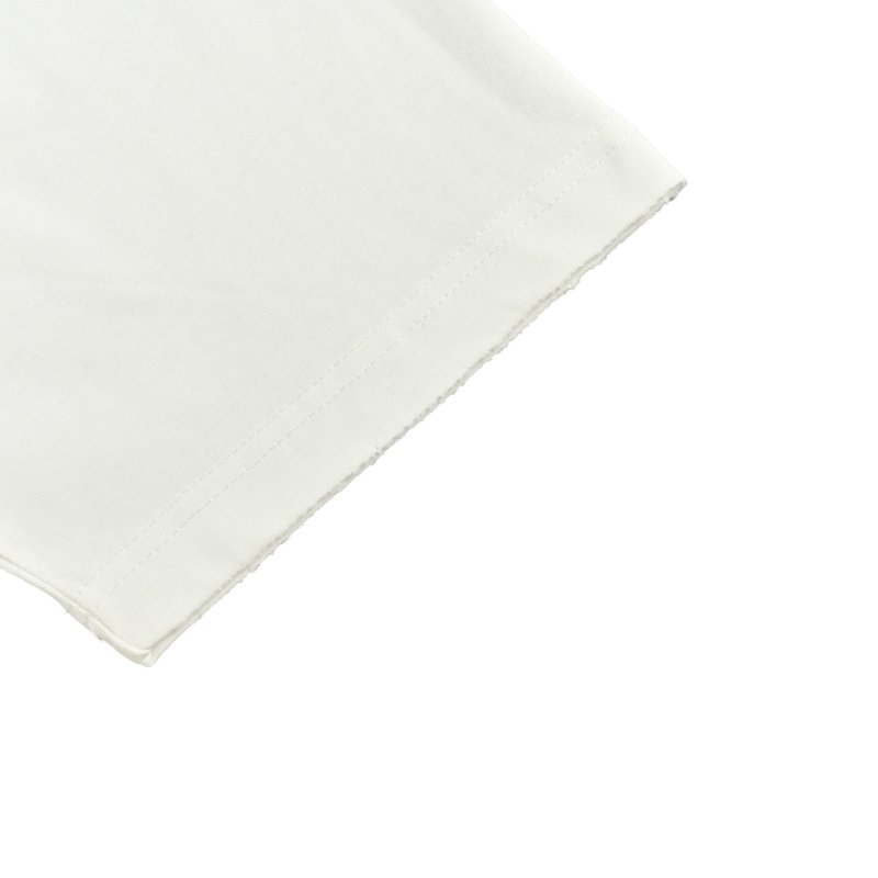 White Graphic Print Short Sleeve T-Shirt view