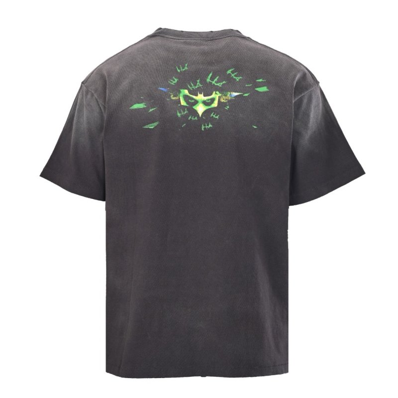 Charcoal Graphic Portrait T-Shirt view