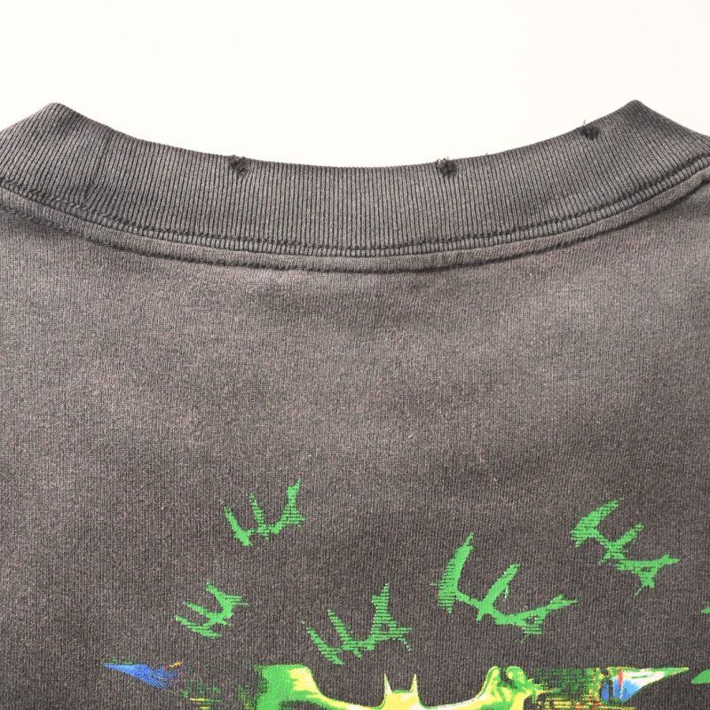 Charcoal Graphic Portrait T-Shirt view