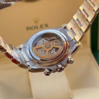 Rolex Daytona 4131 Chronograph Steel Diamond Bezel Black Dial view 8