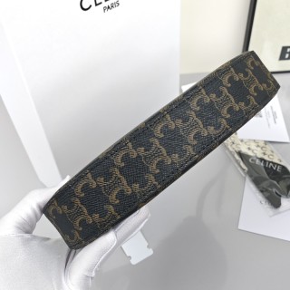 Celine Tilly Underarm Bag – Monogram Canvas with Gold Hardware view 7