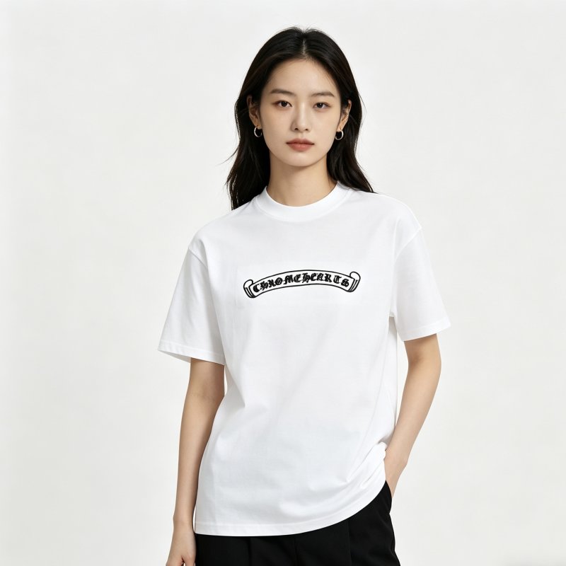 Chrome Hearts Logo White T-Shirt