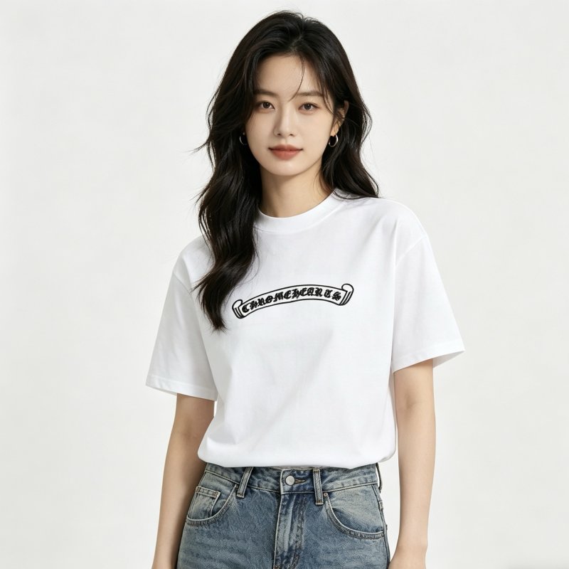 Chrome Hearts Logo White T-Shirt view