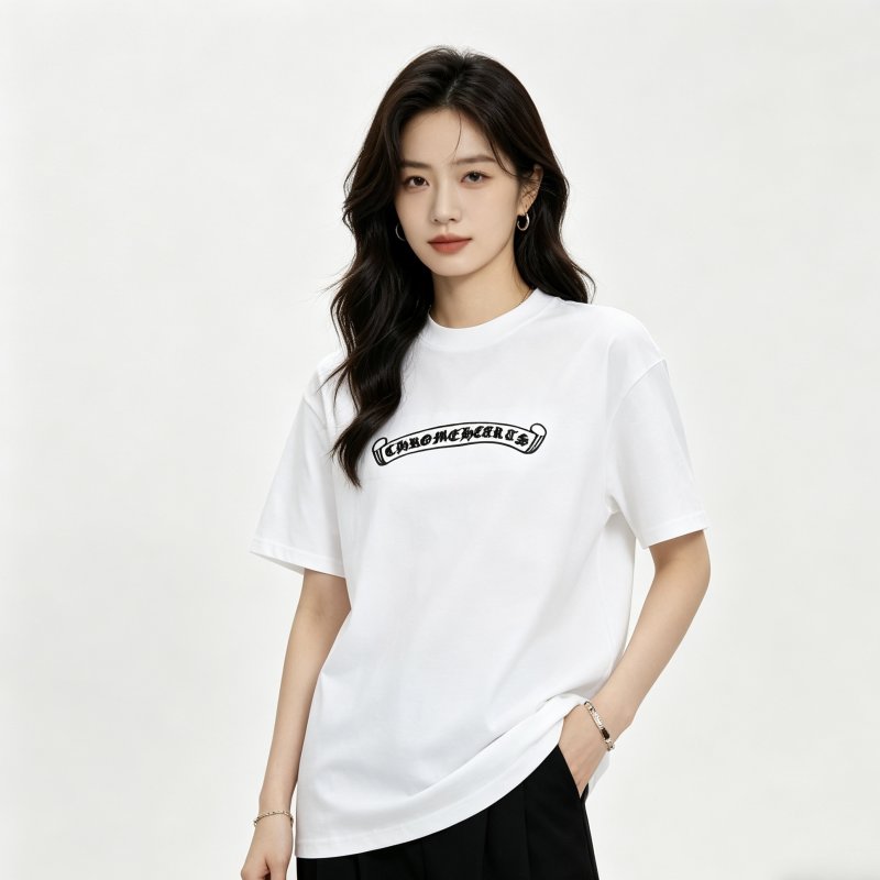 Chrome Hearts Logo White T-Shirt view