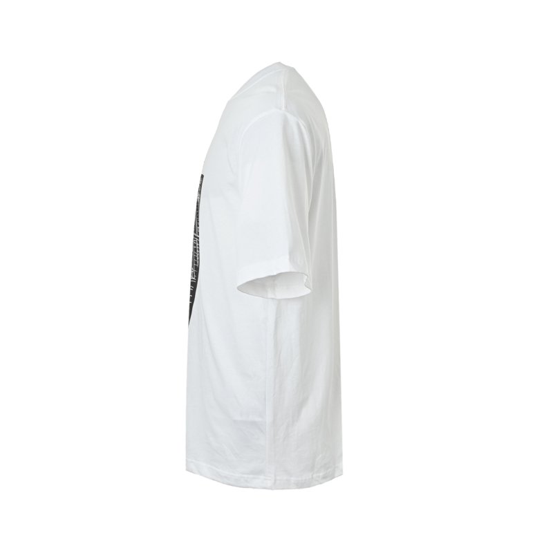 Welcome Graphic Print Short Sleeve T-Shirt Cream view