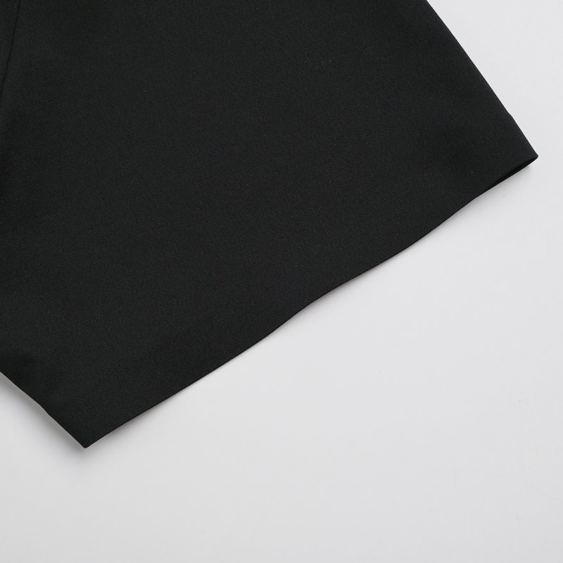 Loewe Embroidered Logo Short-Sleeve Polo - Black view