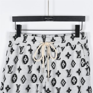 Louis Vuitton Monogram Jacquard Shorts White view 3